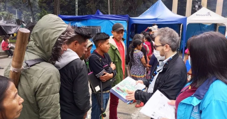 Bogotá acompaña el retorno de la comunidad Emberá a sus Territorios
