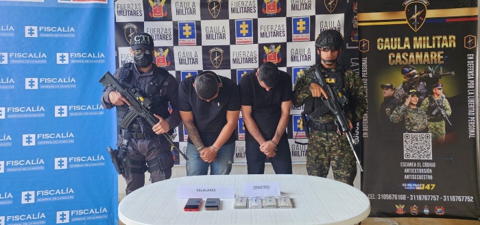 Extorsión- Casanare- 13Sep- Ejército- Gaula Militar- vereda Muese-