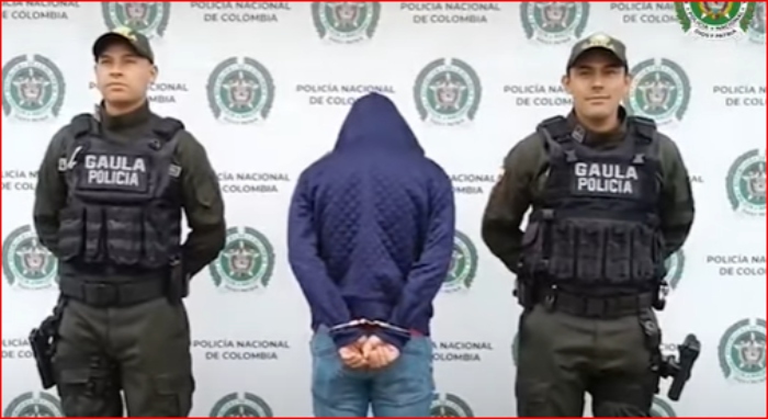 Caldas- Manizales- Gaula- Policía- extorsión- cárcel- Los Falsos- 13OCT-