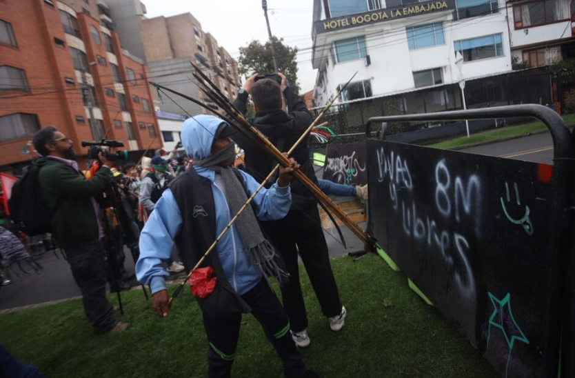 heridos con flechas