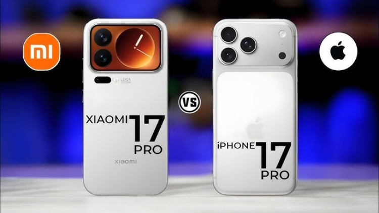 Xiaomi 17 Pro vs iPhone 17 Pro: duelo de gigantes tecnológicos