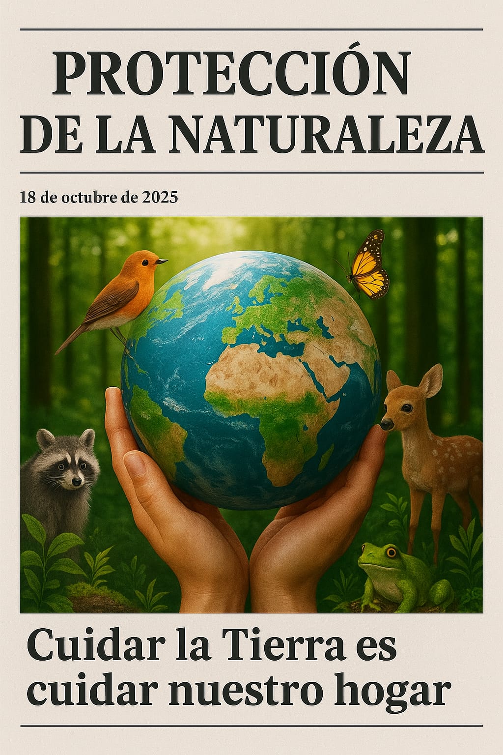 La protección ambiental es clave para garantizar la vida de las generaciones presentes y futuras