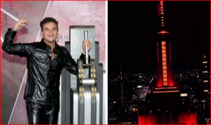 NY- EEUU- Silvestre Dangond- Empire State- Nueva York- Rojo-Rojosilvestrista-
