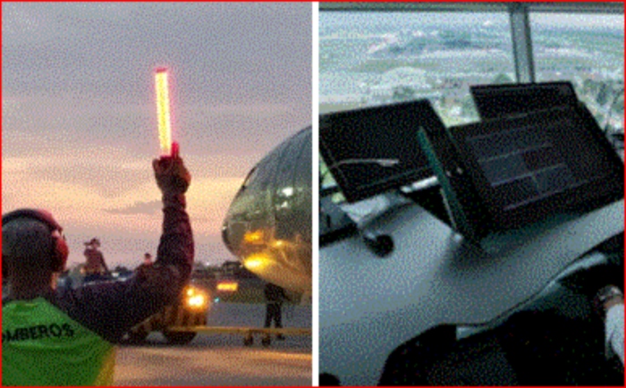 Aeroaútuica civil- El Dorado- controladores aéreos- escándalo- 5Dic-