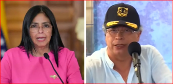 Petro- Colombia- Venezuela- Delcy Rodríguez-