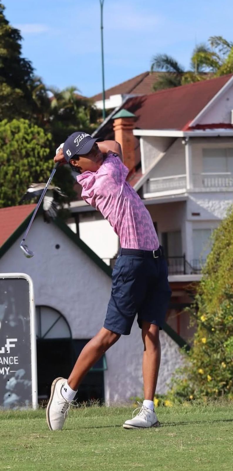 Opita al golf NCAA