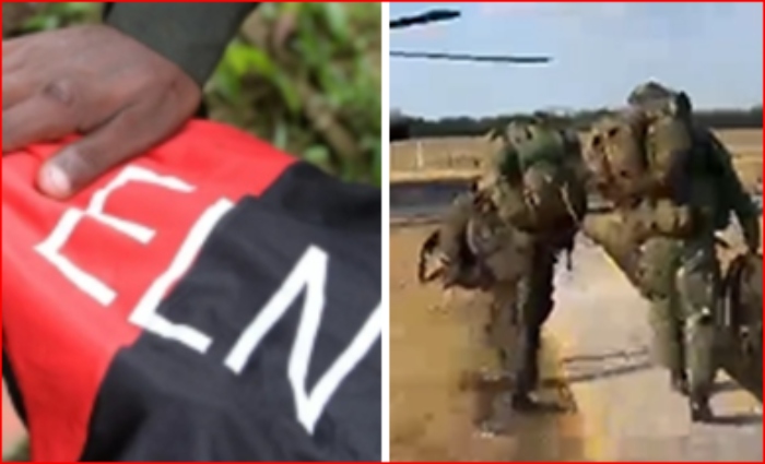 ELN- Arauca- Ejército - 12feb- drones-