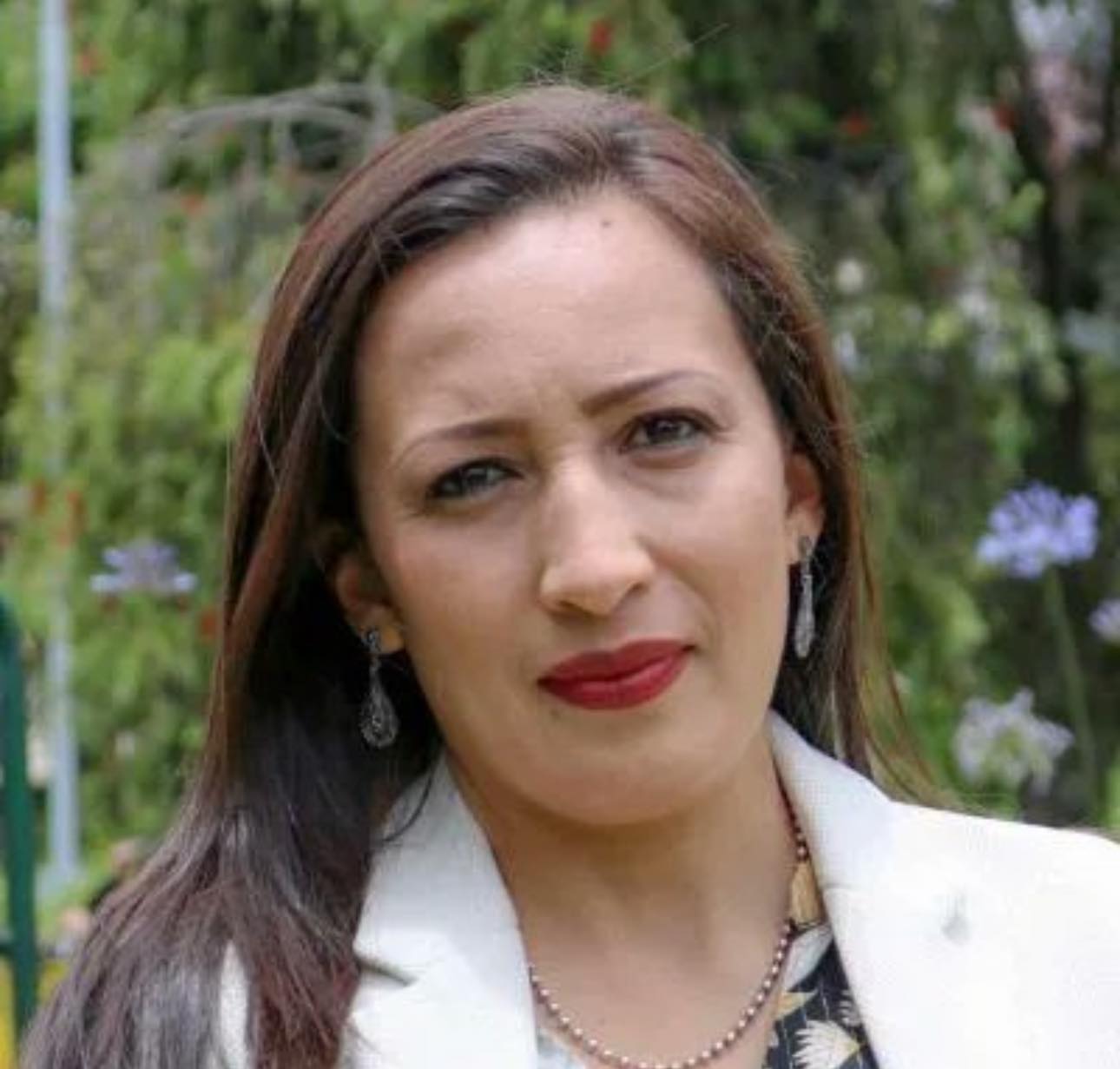 Alejandra Abásolo, candidata.