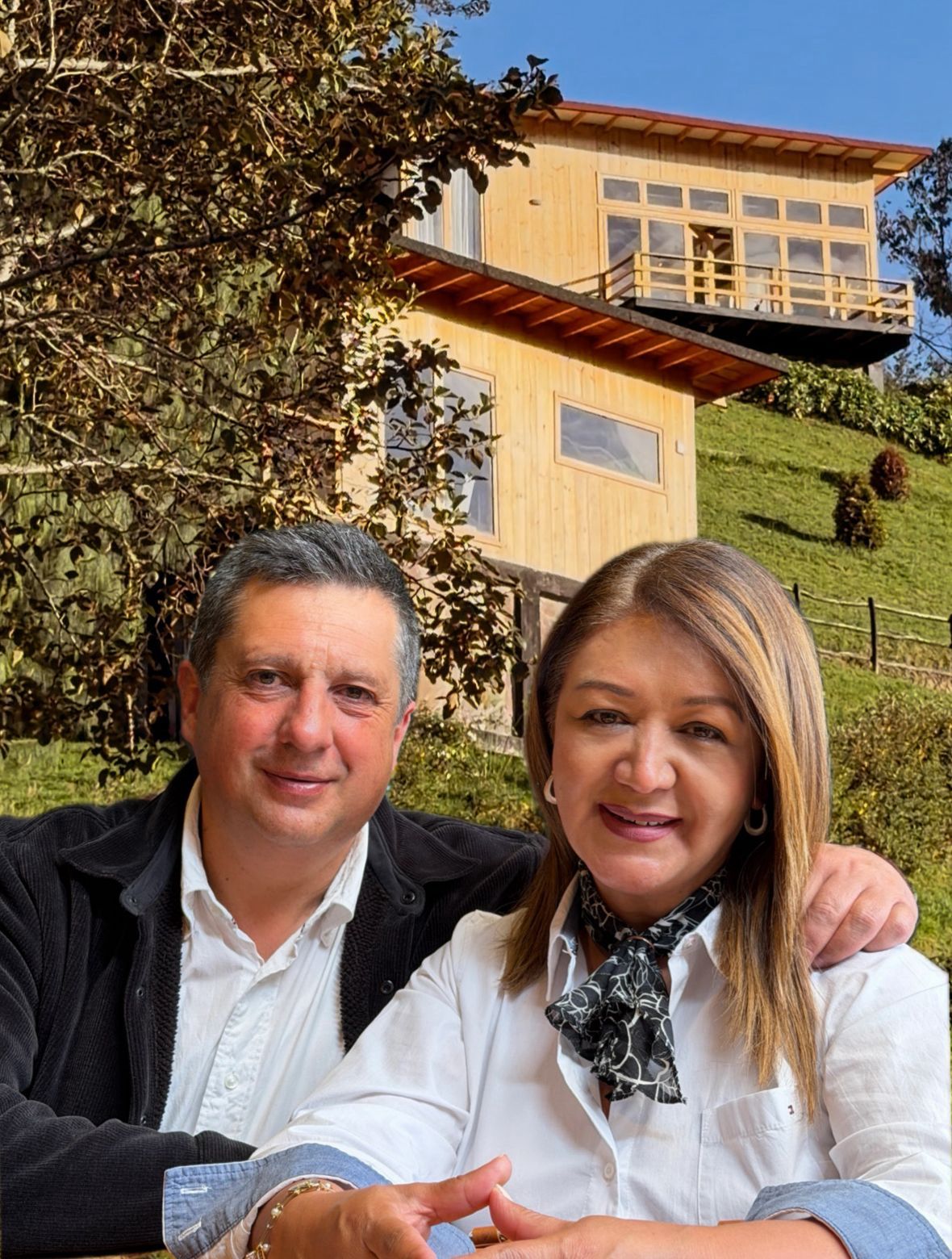 Viviana Echeverry junto a su pareja Mario Marinovich, promueven el turismo, ña gastronomía y resaltan la cultura nariñense.