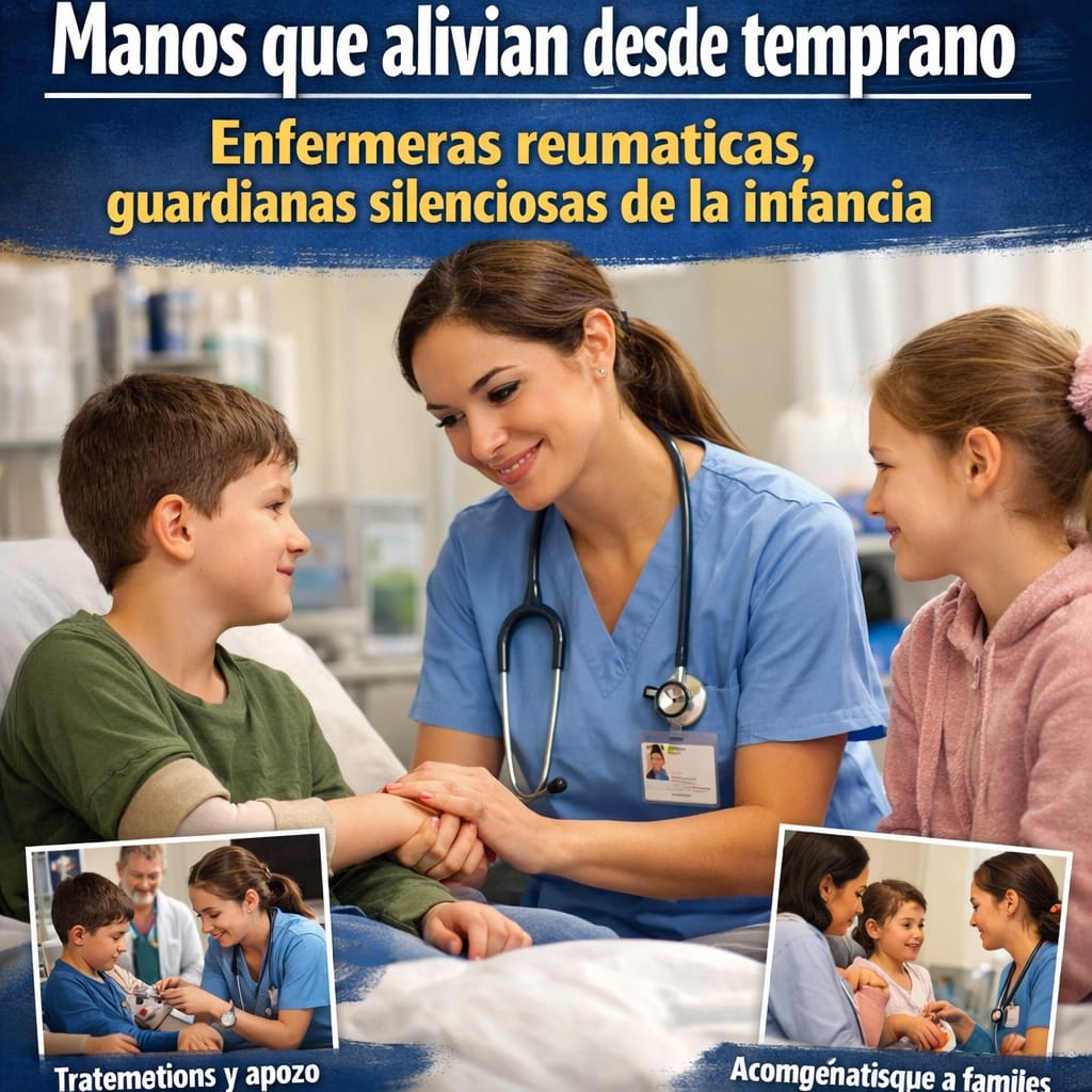 Pequeños pacientes, grandes batallas… y enfermeras que siempre están ahí.