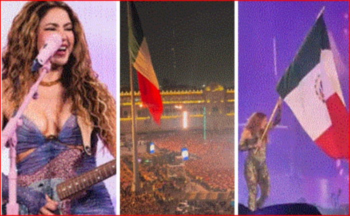 Zócalo- México-rédord- Shakira- Plaza de la Constitución- Clara Brugada-