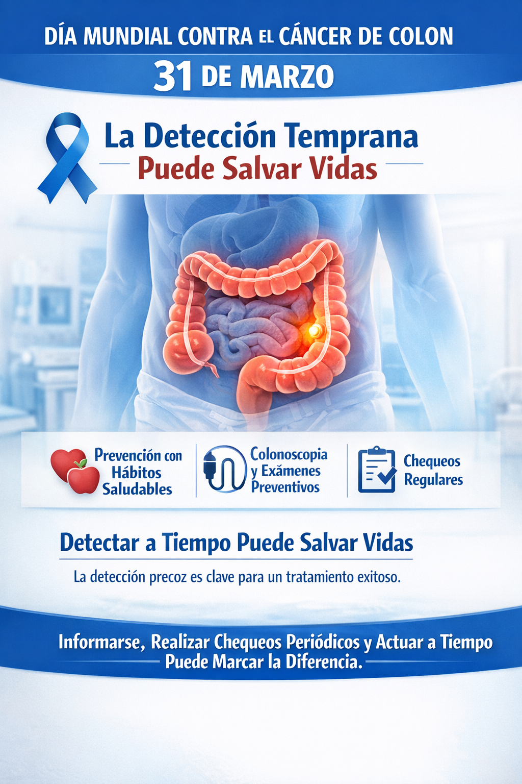 El cáncer de colon puede ser silencioso, pero la prevención debe ser constante.