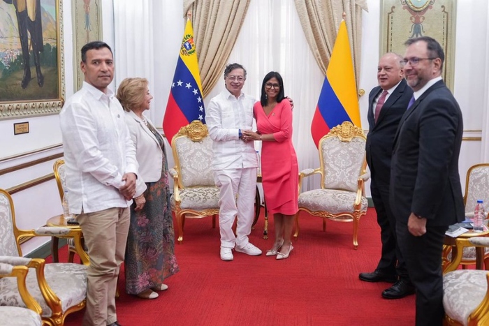 Petro- EEUU- Trump- Venezuela- Colombia- Delcy Rodríguez-María Corina Machado- 24Abr-