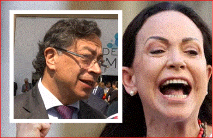 Cumbre progresista- Petro- Barcelona- Venezuela- María Corina Machado- paz-