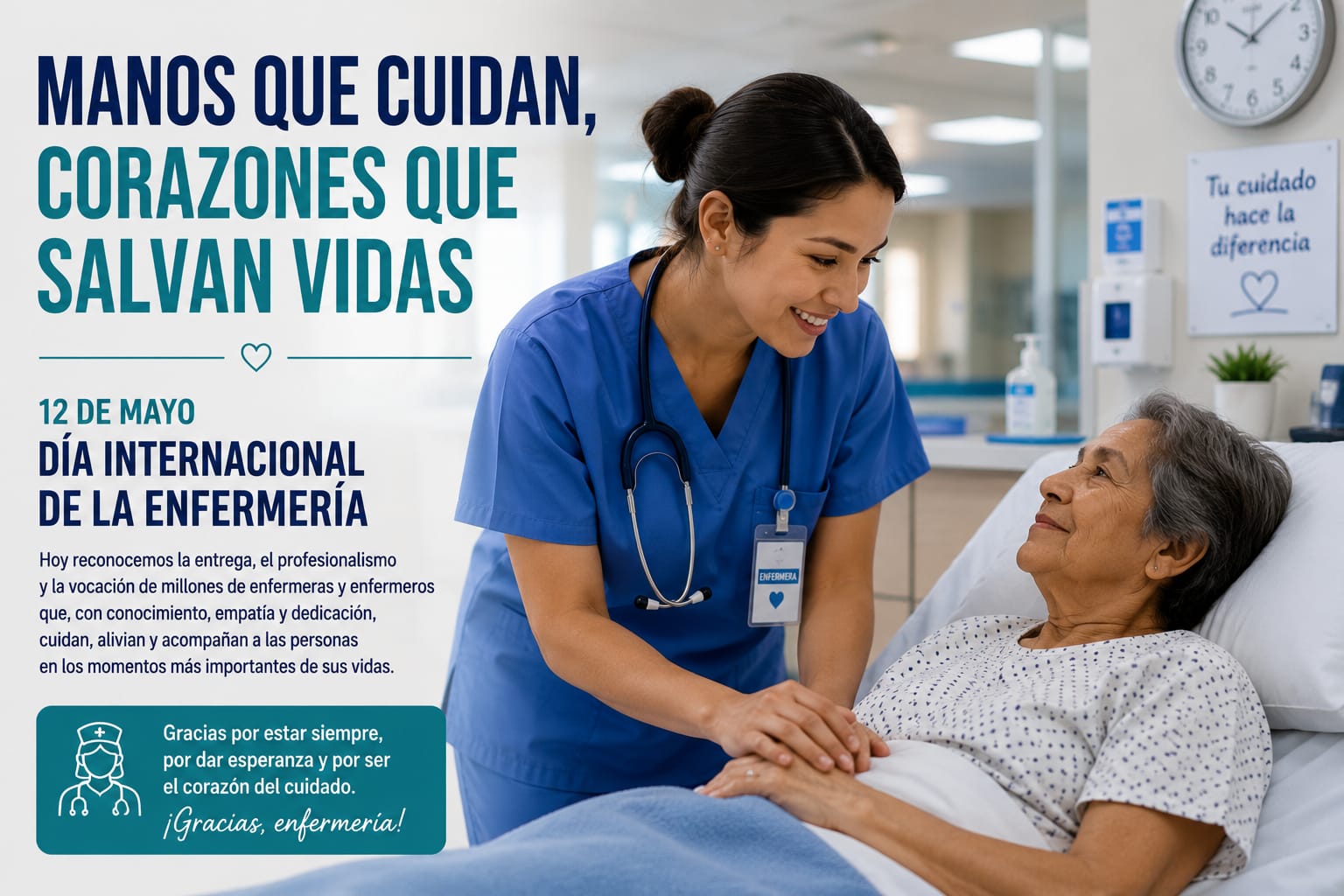 Detrás de cada recuperación, siempre hay unas manos que nunca dejaron de cuidar.