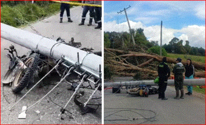 Cundinamarca- Bomberos tABIO- MOTOCICLISTA- ACCIDENTE- 1MAY-