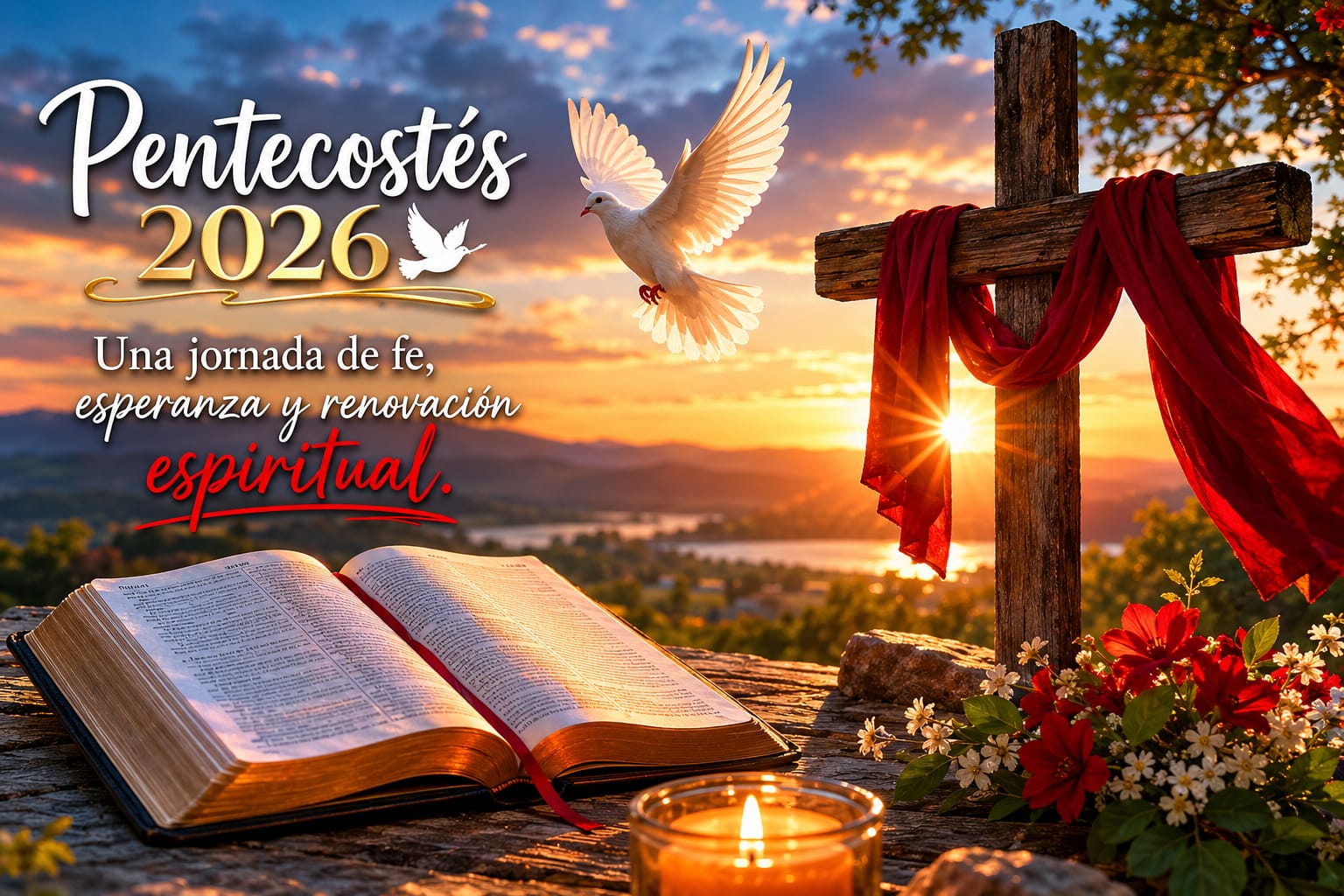 La fuerza del Espíritu Santo volvió a unir a miles de creyentes en una jornada de oración y renovación espiritual.