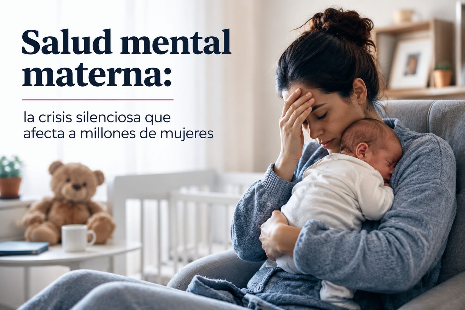 Ser madre también implica sentir, dudar y necesitar apoyo.