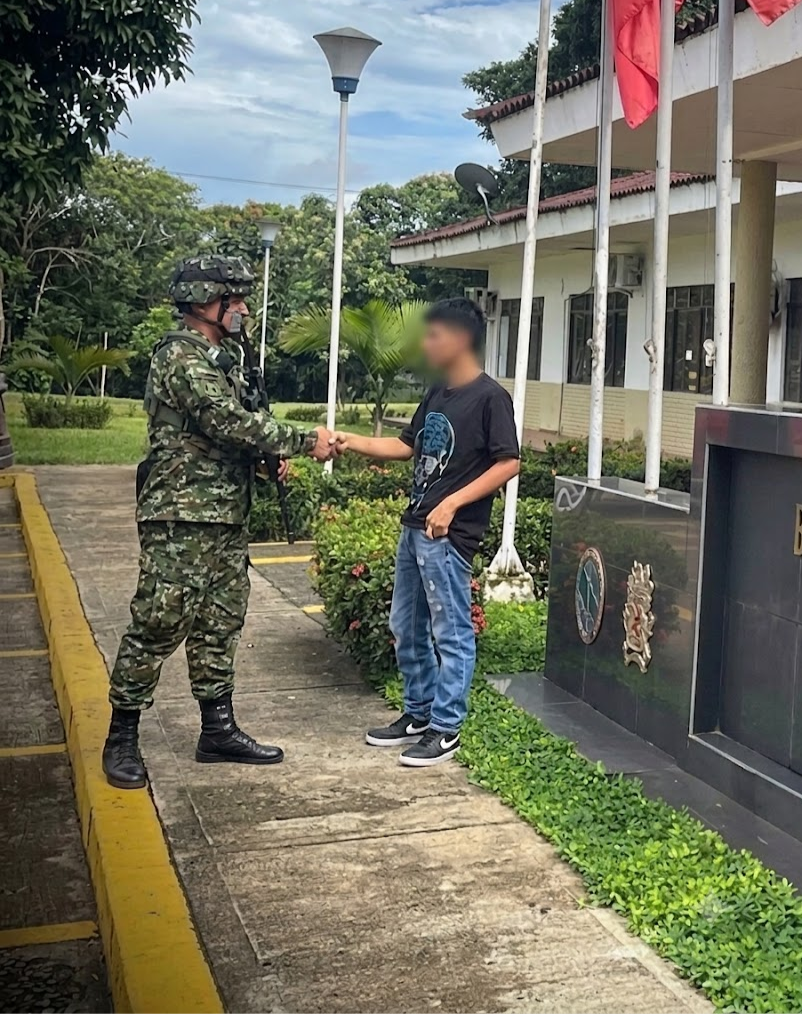 RESCATAN VÍCTIMA DEL RECLUTAMIENTO