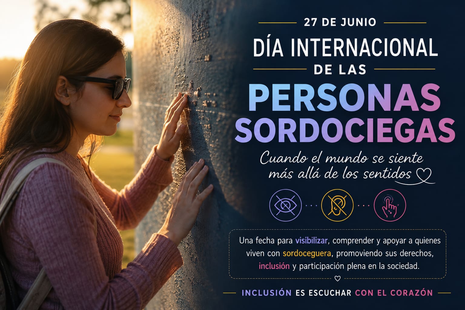 La verdadera inclusión comienza cuando aprendemos a derribar las barreras de la comunicación y abrir espacio para todas las voces.