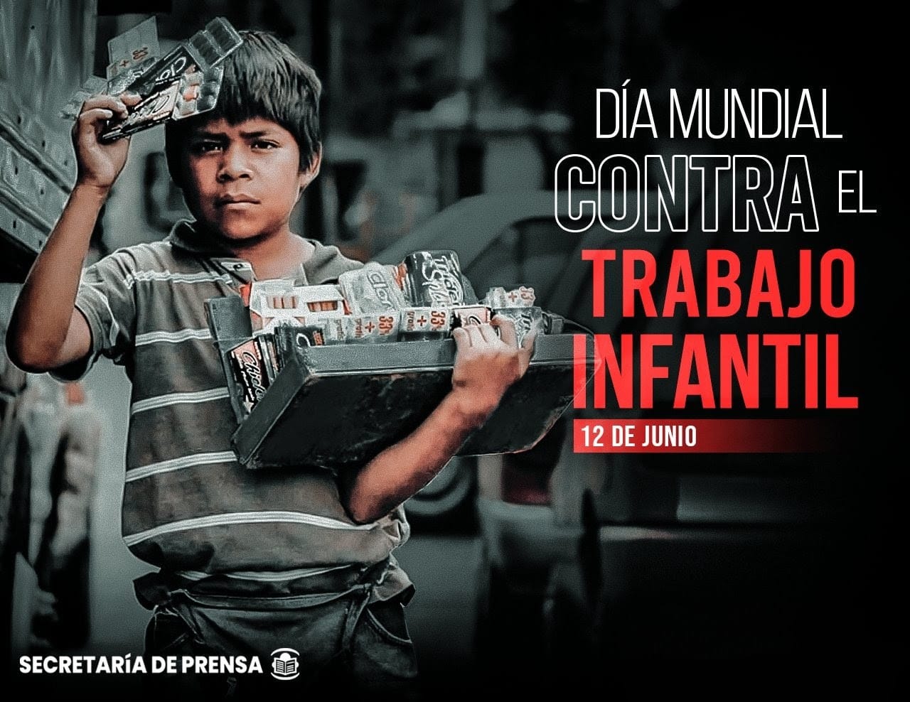 La infancia está hecha para aprender, jugar y soñar, no para trabajar.