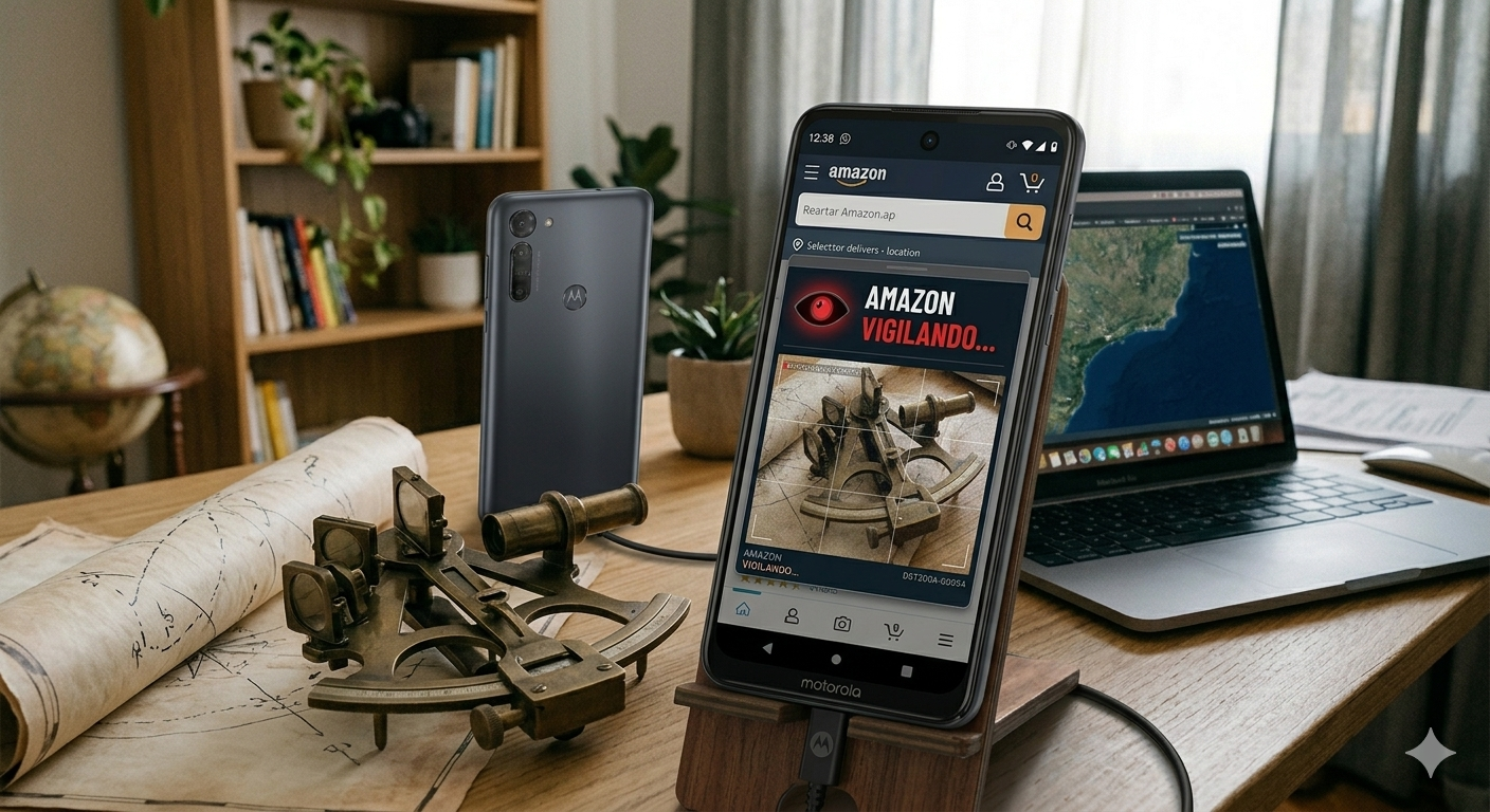 Una app preinstalada en tu Motorola redirigía tus compras de Amazon para ganar dinero a tu costa