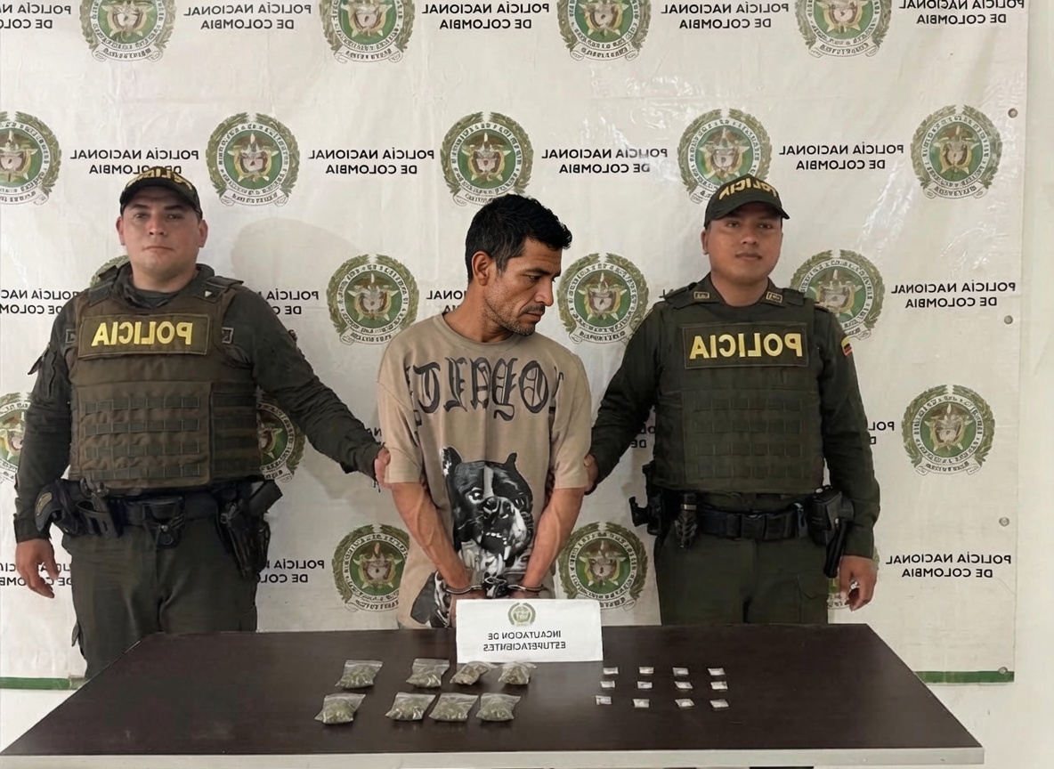 Capturado con alucinógenos