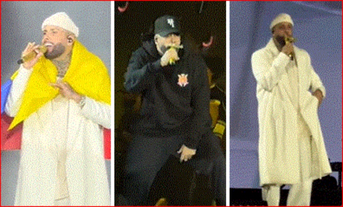 Bogotá-Ryan Castro- Maisak- Piso 21- Valentino- Beéle- Nicky Jam -