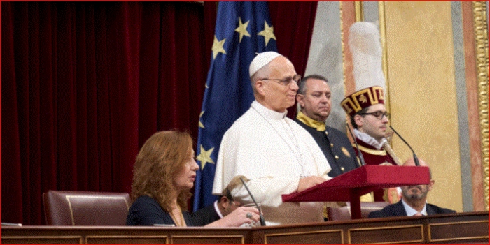 España- Congreso- paz- Pedro Spanchez- Vaticano- Papa León XIV- 8Jun-