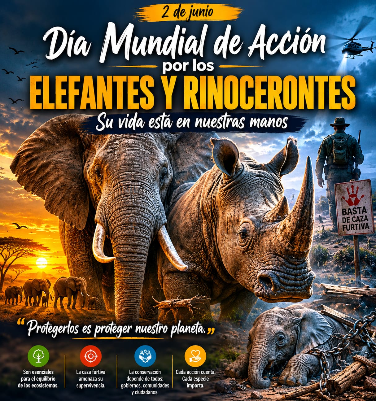 La conservación comienza con la conciencia y se fortalece con la acción