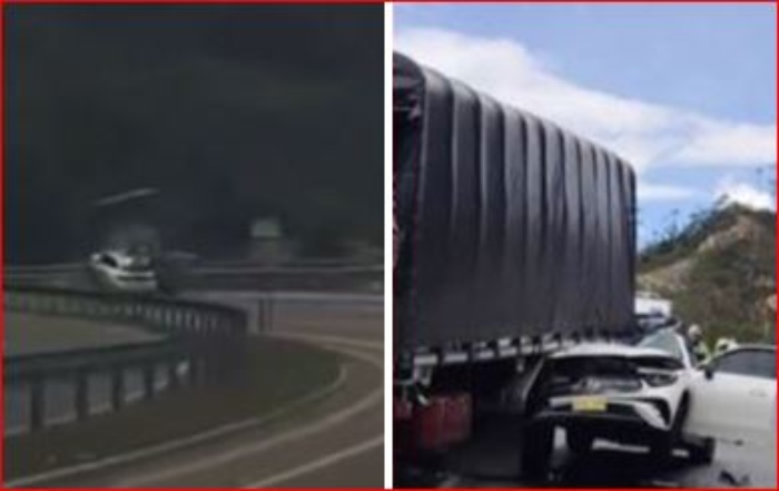 Accidente de tránsito- Gabriela Peña Gómez - siniestro vial Bogotá–Girardot- Alto de Rosas-