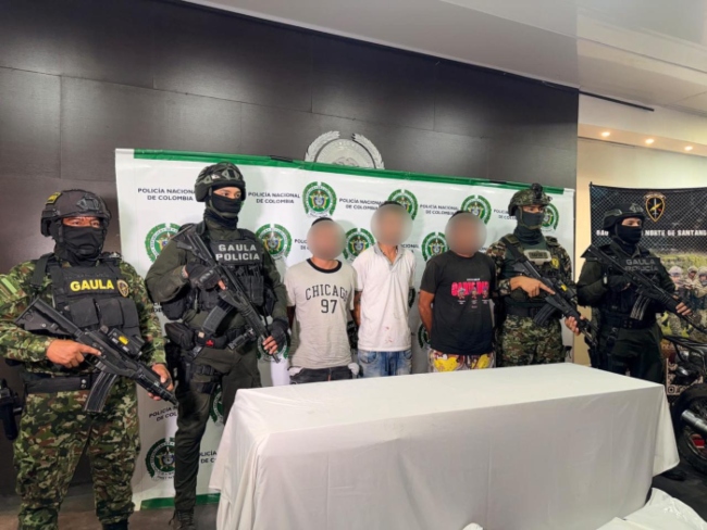 GAO ELN- Incautación de armas- Policia- Gaula Militar- Norte de Santander- secuestro- corregimiento Buena Esperanza- 22sep-